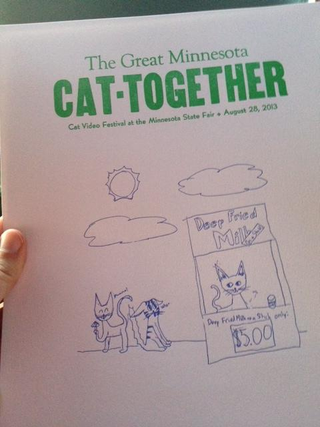 Illustration for article titled My night at the 2013 Internet Cat Video Festival